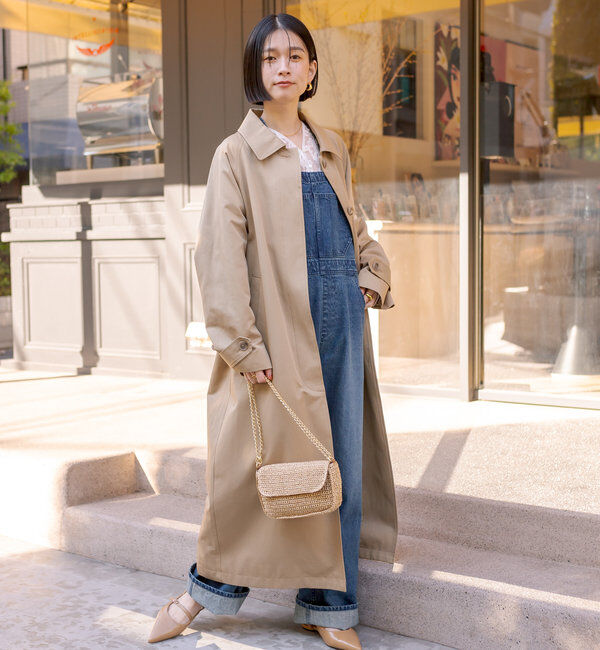  「【MONN.:. (モン)】オーバーステンカラーコート」|その他|