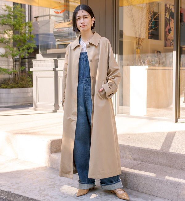  「【MONN.:. (モン)】オーバーステンカラーコート」|その他|