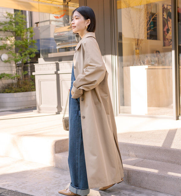  「【MONN.:. (モン)】オーバーステンカラーコート」|その他|