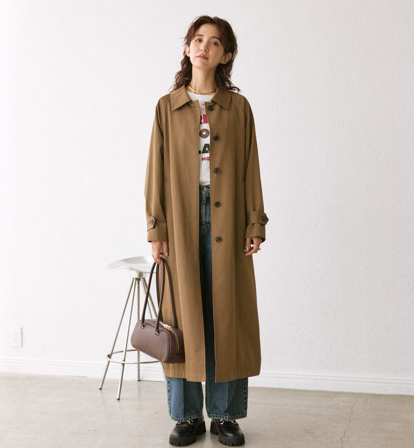  「【MONN.:. (モン)】オーバーステンカラーコート」|その他|