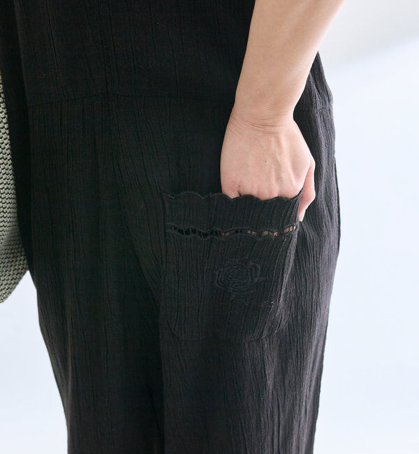  「【a Nice （ア ・ニース）】エンブロイダリーコンビネゾン」|ワンピース|