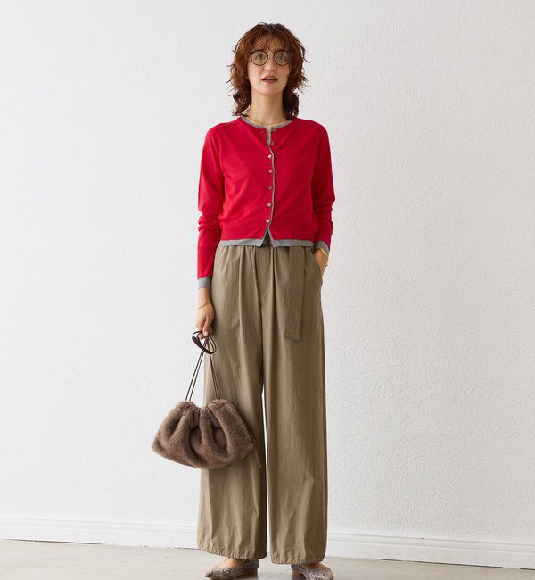  「【こなれ感抜群】フェイクレイヤードカーディガン」|カーディガン|