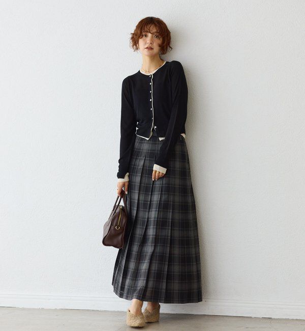  「【こなれ感抜群】フェイクレイヤードカーディガン」|カーディガン|