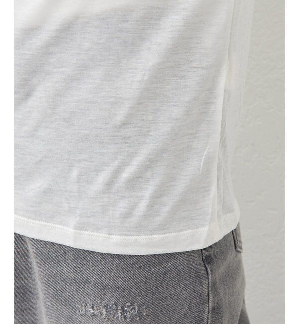  「【BASERANGE】シアーロングスリーブTee」|Tシャツ・カットソー|