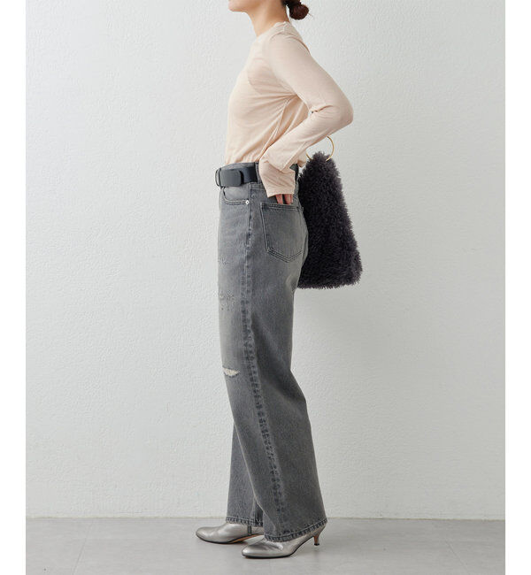  「【BASERANGE】シアーロングスリーブTee」|Tシャツ・カットソー|