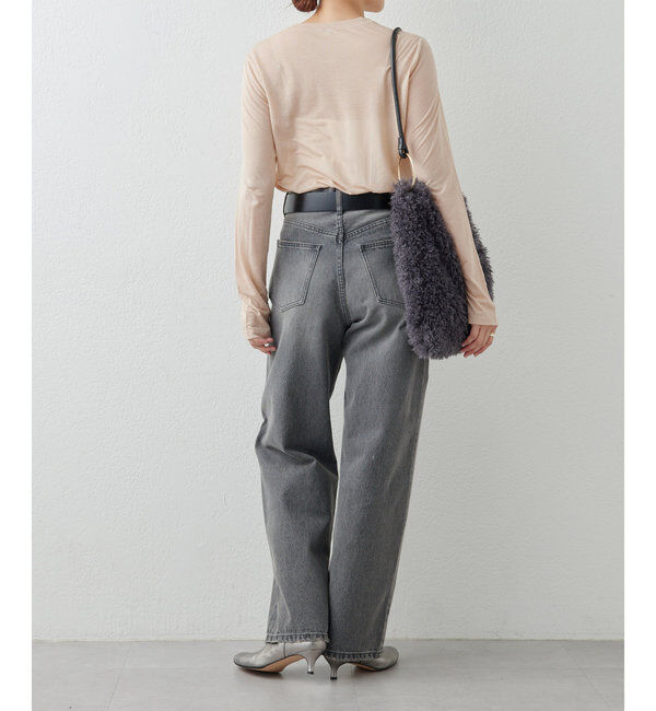  「【BASERANGE】シアーロングスリーブTee」|Tシャツ・カットソー|