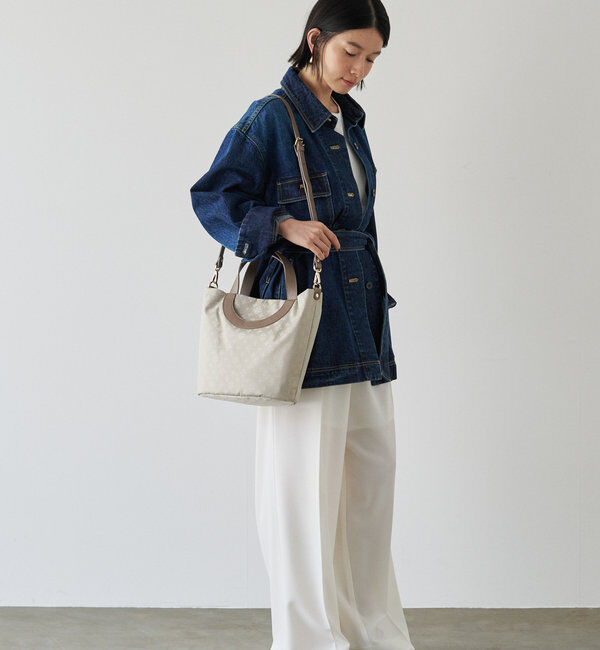  「ナイロンジャガード2WAYミニトートバッグ」|トートバッグ|