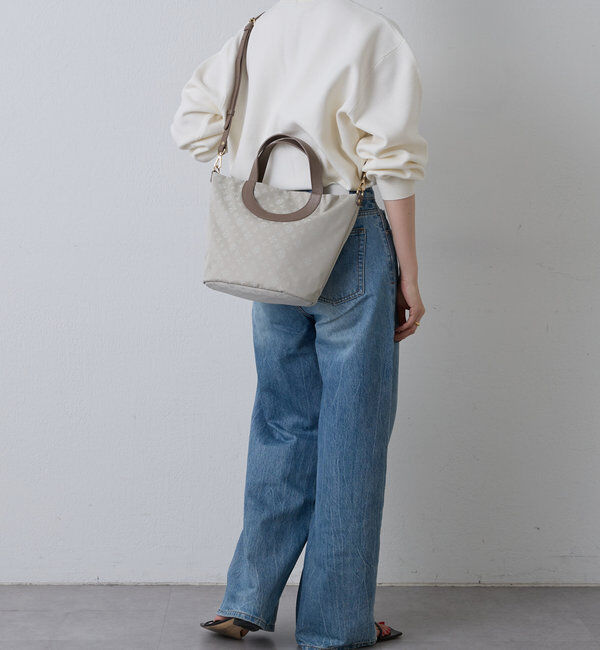  「ナイロンジャガード2WAYミニトートバッグ」|トートバッグ|