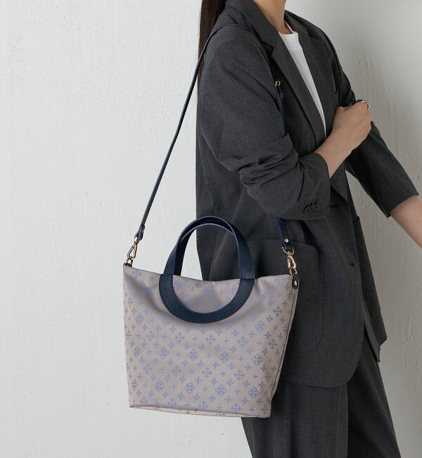  「ナイロンジャガード2WAYミニトートバッグ」|トートバッグ|