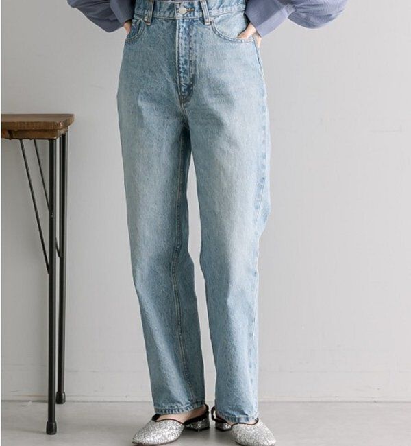  「【ai no de】new kurashiki ストレートPT」|デニム|