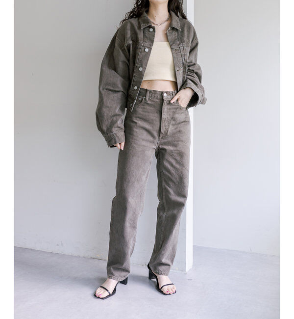  「【ai no de】new kurashiki ストレートPT」|デニム|