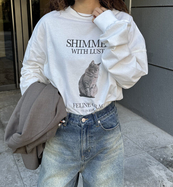  「[mline]DOGCATロンT」|Tシャツ・カットソー|