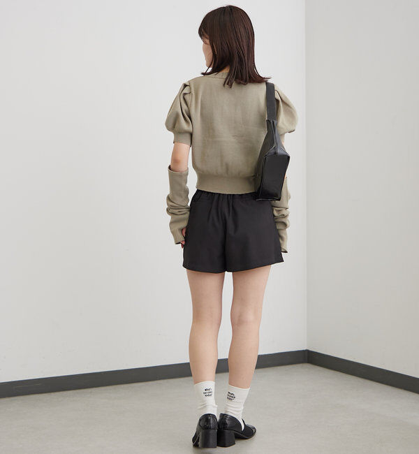  「[mline]シンプルショートパンツ」|チノ|