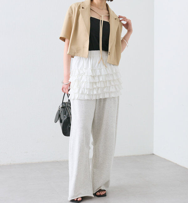  「配色チョーカーカットソー」|Tシャツ・カットソー|