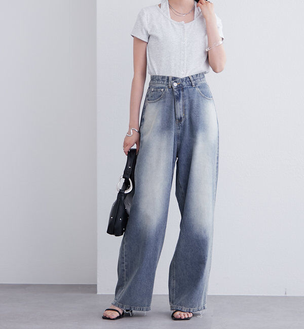  「ホルターレイヤードフレンチ」|Tシャツ・カットソー|