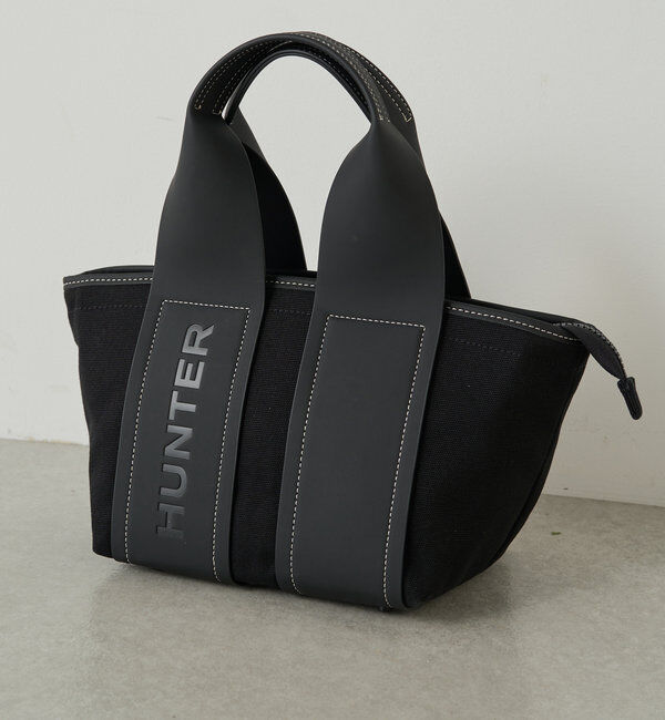  「【hunter/ハンター】RE STITCH CANVASミニトートバッグ」|トートバッグ|ブラック