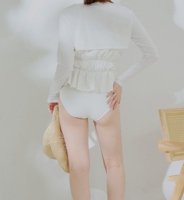  「【水着】ボレロレイヤード3点セット」|ビキニ|