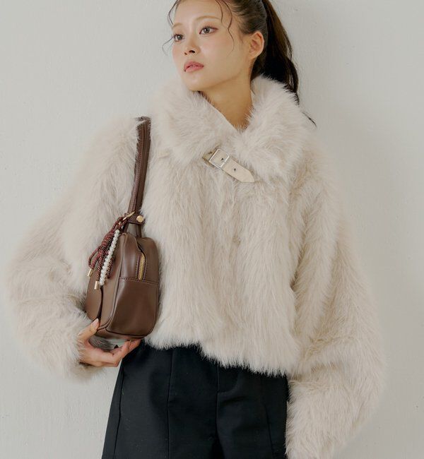  「【WEB限定/REVIVAL】プードルコート」|その他|ホワイトその他1