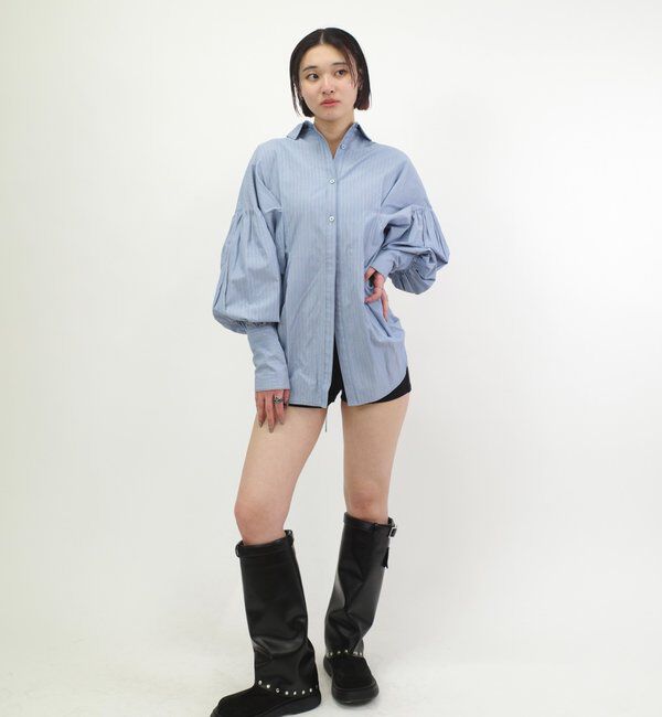  「【Six M/シックスエム】デザインシャツ」|シャツ・ブラウス|