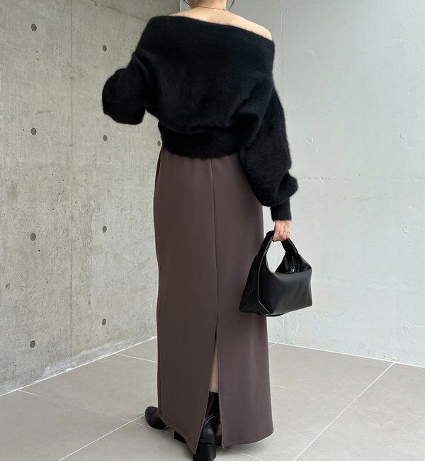  「カットドレープスカート」|スカート|