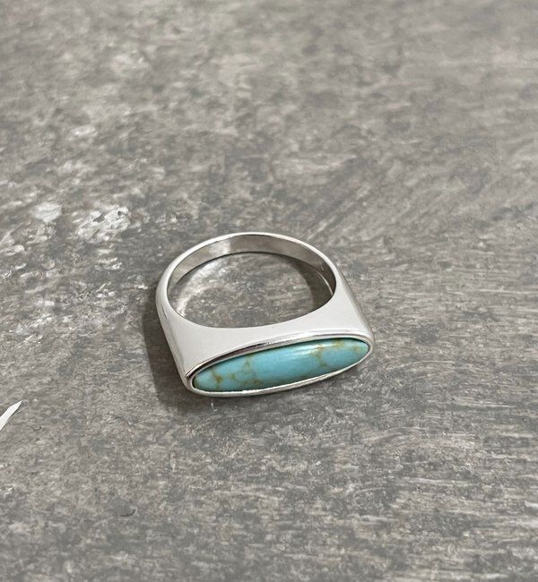  「ストーンリング」|リング|ブルー