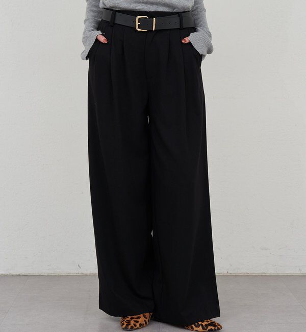  「【新色登場】【インフルエンサー＠tsuru00コラボ】3タックスラックスパンツ」|チノ|