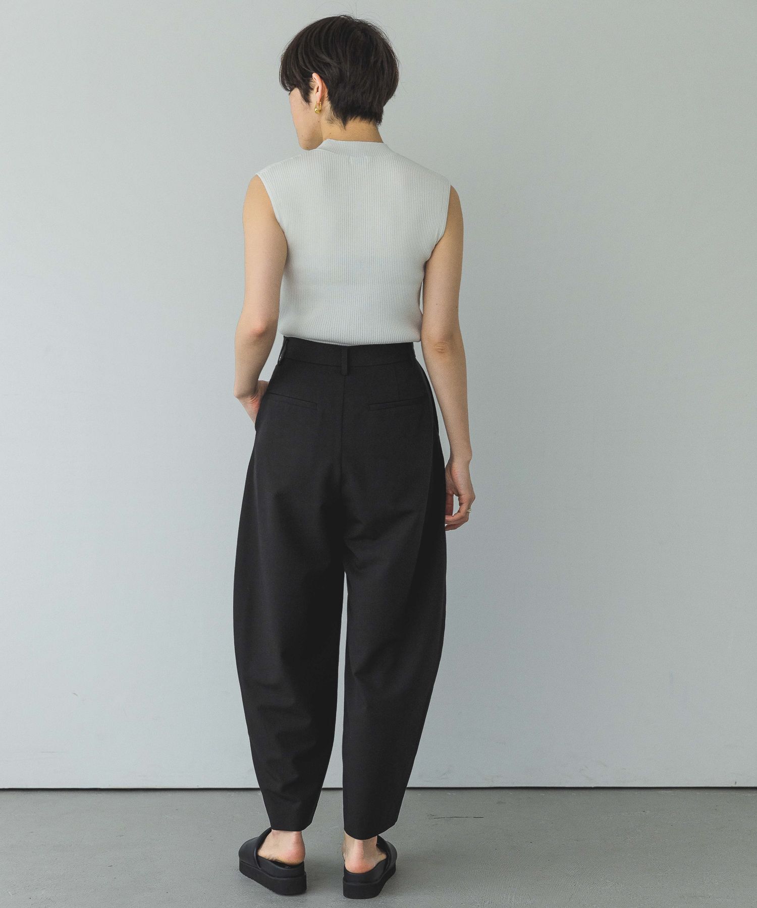 A part by 「ハイネックリブノースリーブプルオーバー」|ニット・セーター|