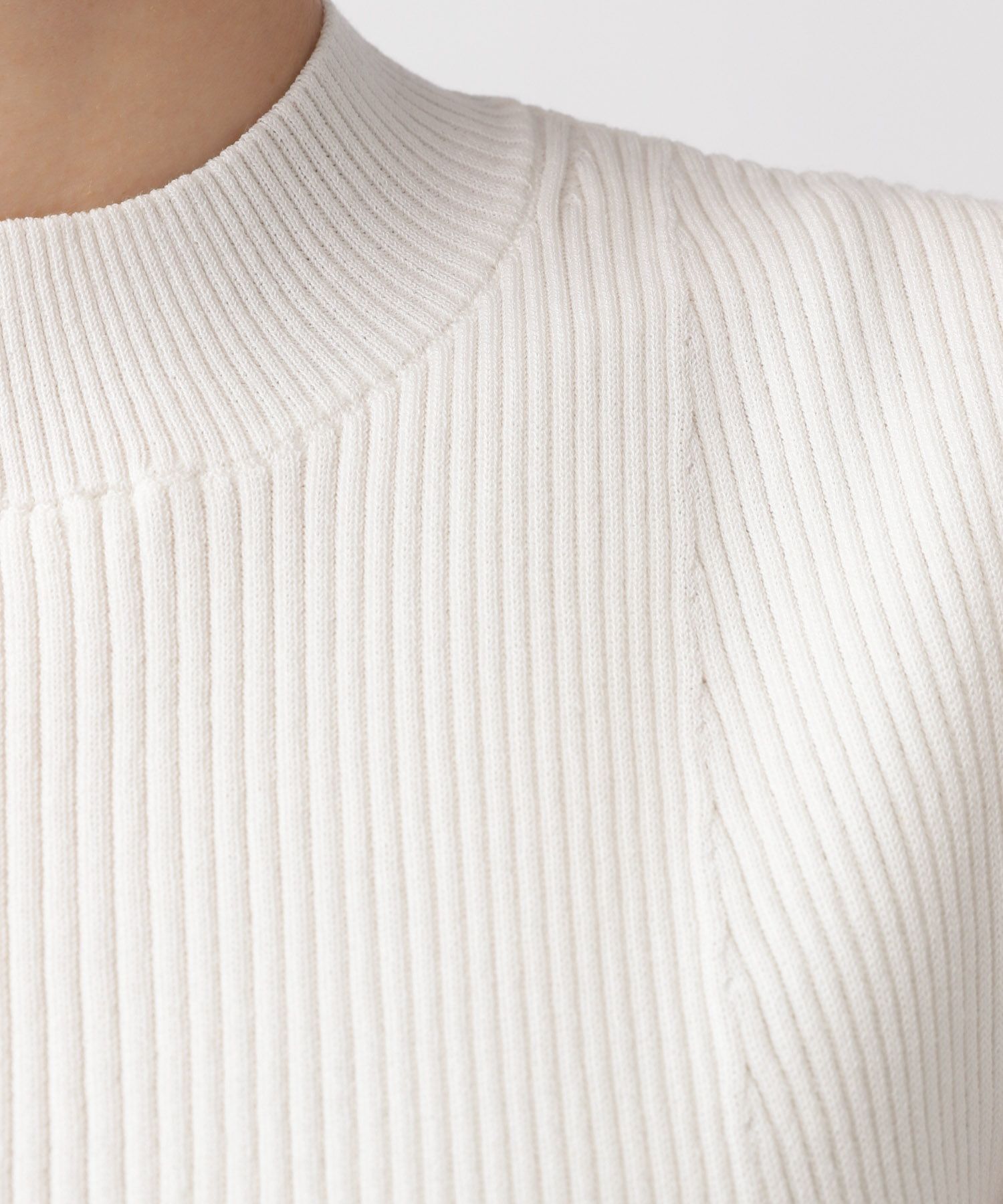 A part by 「ハイネックリブノースリーブプルオーバー」|ニット・セーター|