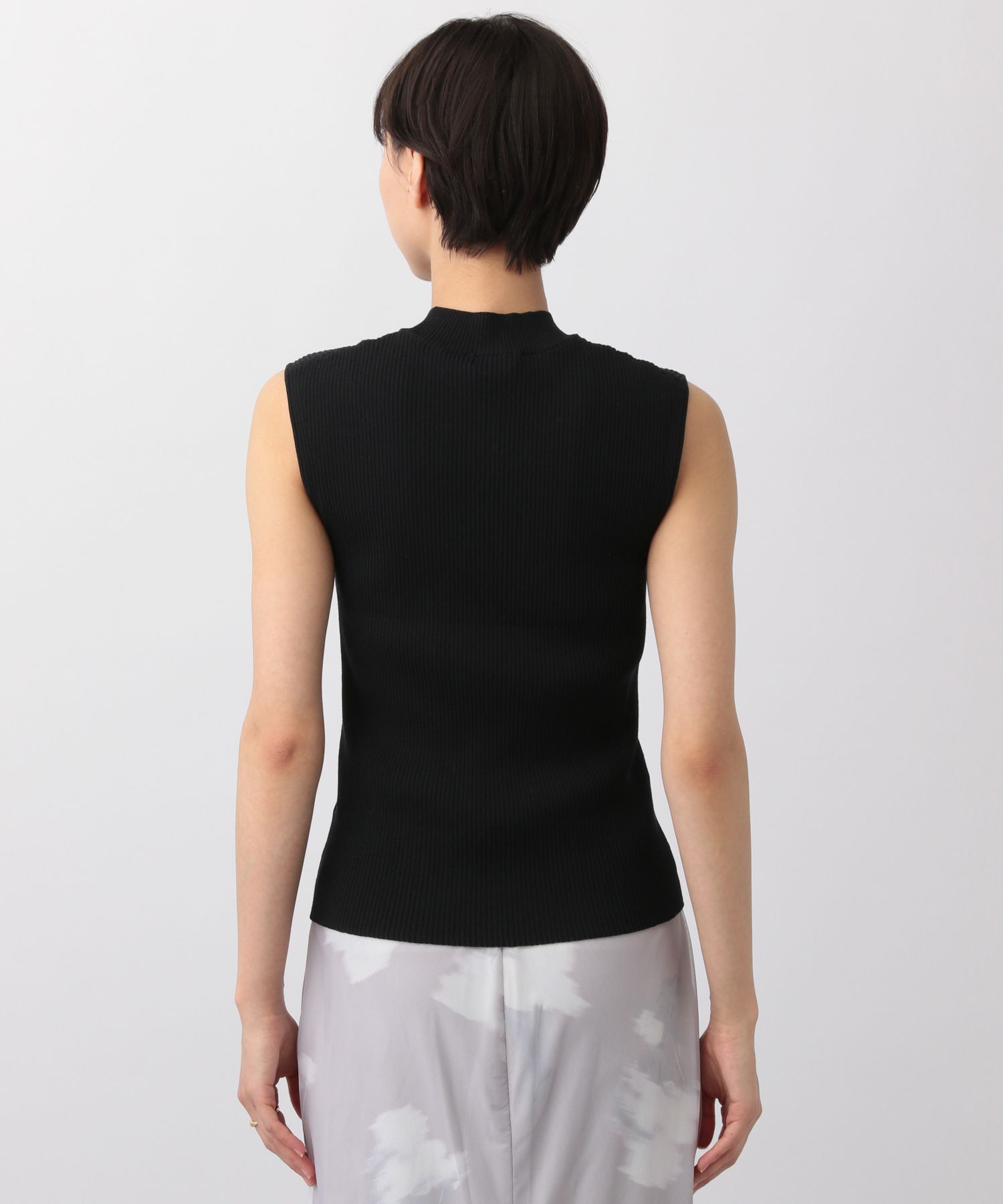 A part by 「ハイネックリブノースリーブプルオーバー」|ニット・セーター|