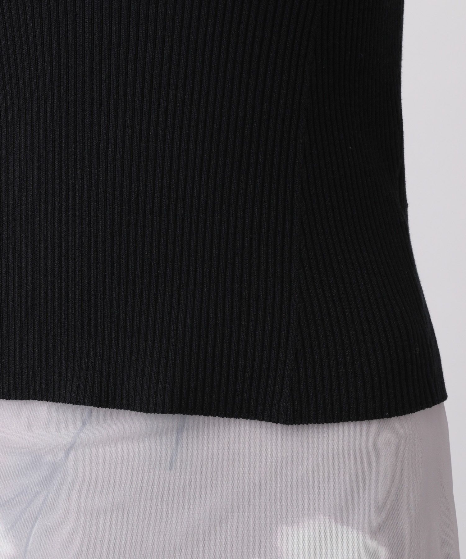 A part by 「ハイネックリブノースリーブプルオーバー」|ニット・セーター|