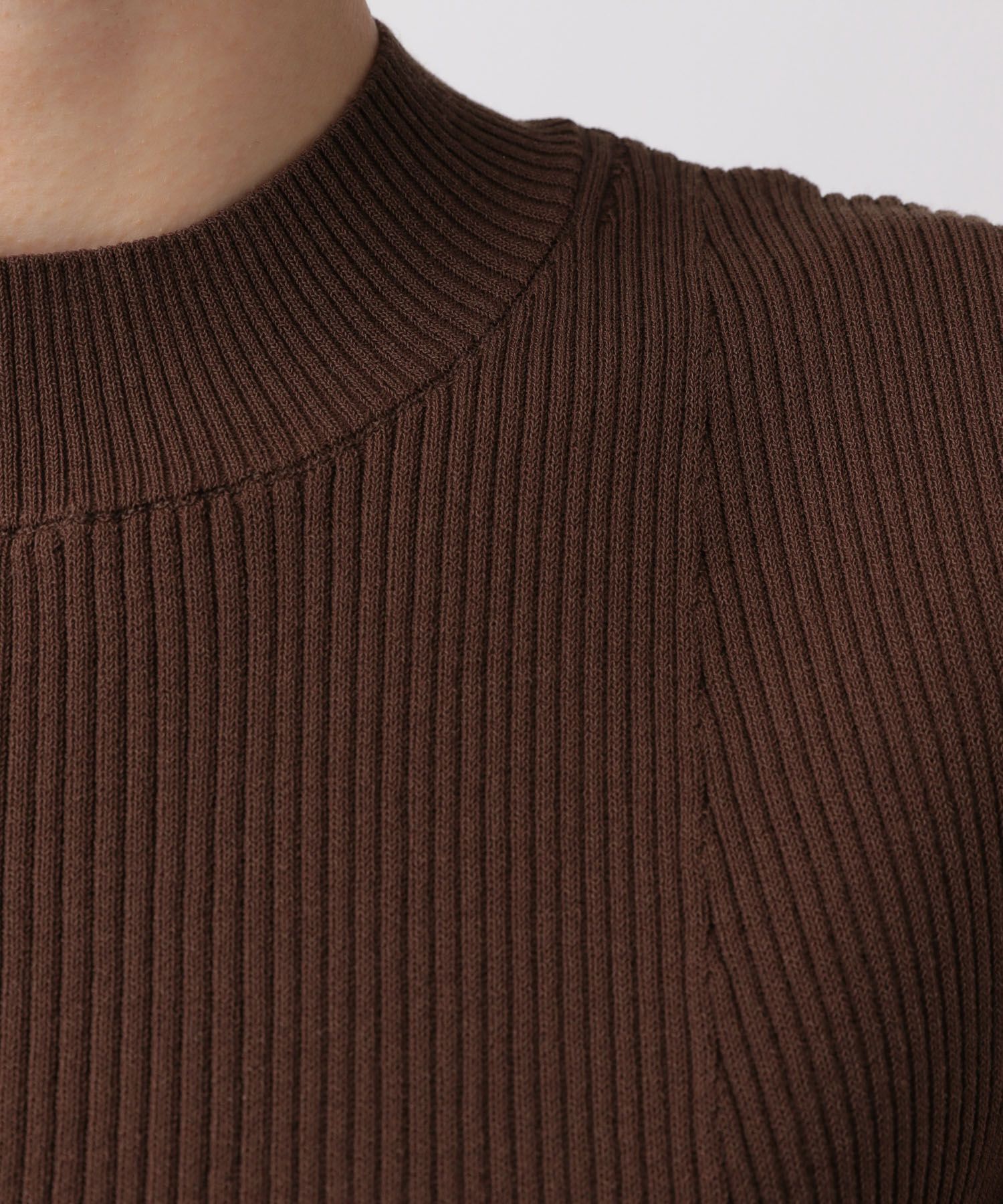 A part by 「ハイネックリブノースリーブプルオーバー」|ニット・セーター|