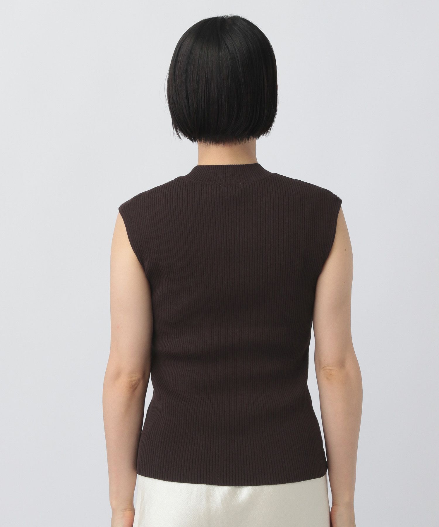 A part by 「ハイネックリブノースリーブプルオーバー」|ニット・セーター|