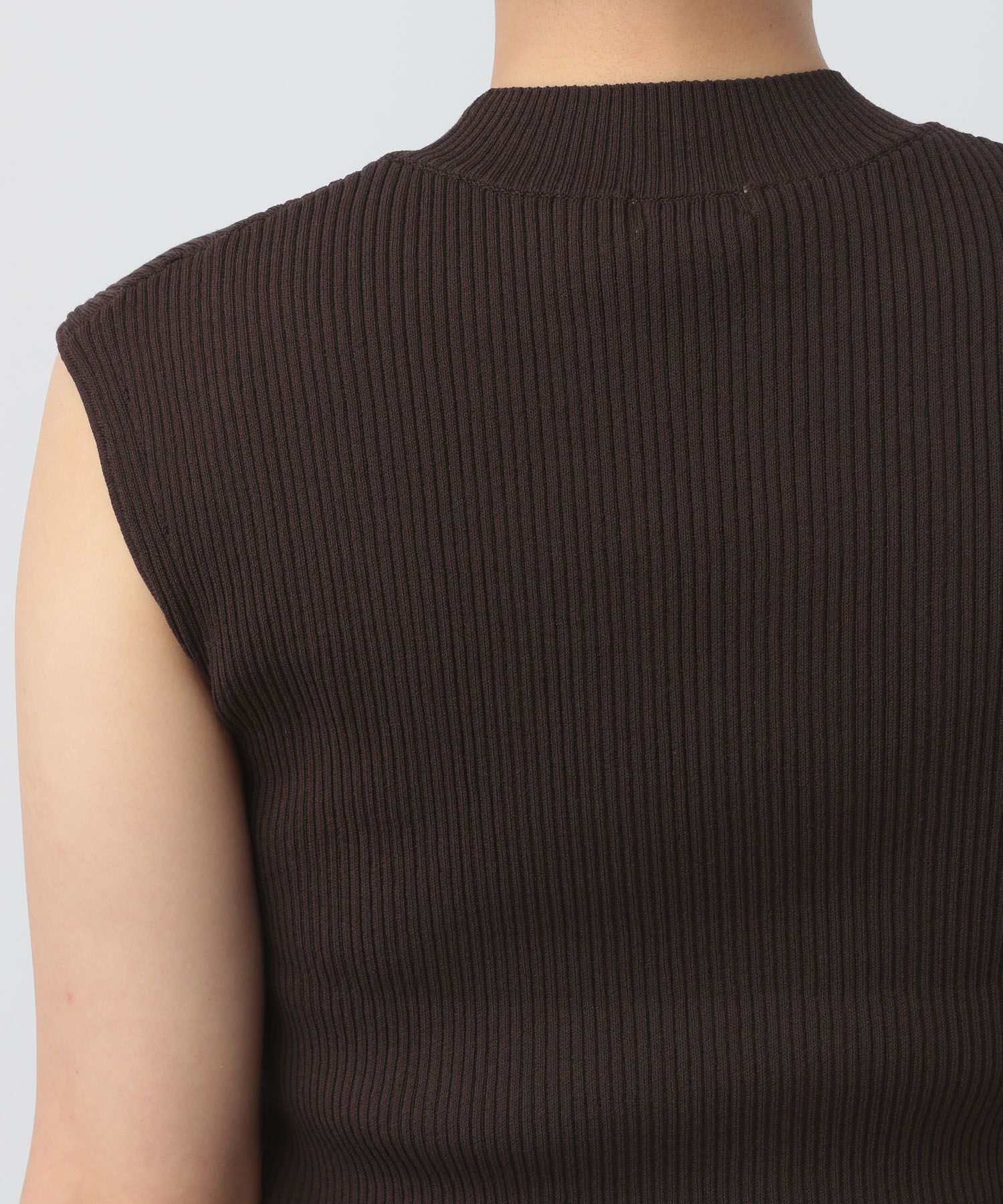 A part by 「ハイネックリブノースリーブプルオーバー」|ニット・セーター|