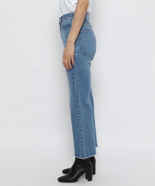 LOWRYS FARM「ＣＯＮＥフレアデニムパンツ＊」|デニム|