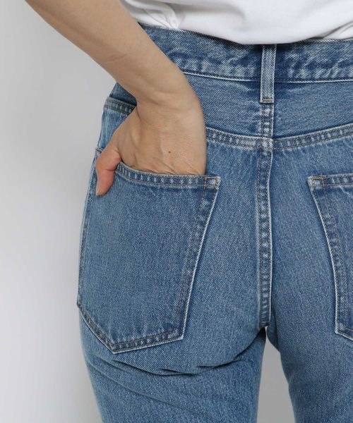 LOWRYS FARM「ＣＯＮＥフレアデニムパンツ＊」|デニム|