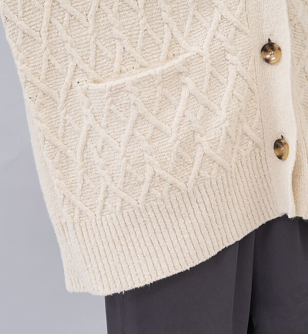 collex「【セットアップ対応】オーガニックコットンカーディガン」|カーディガン|