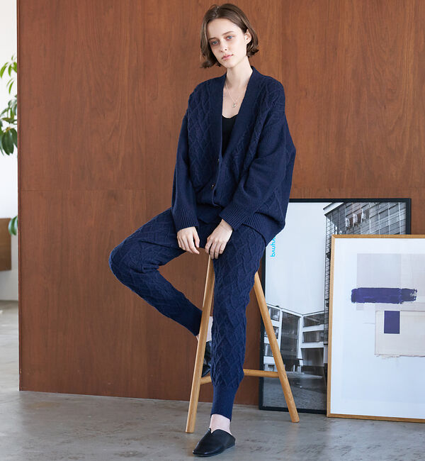 collex「【セットアップ対応】オーガニックコットンカーディガン」|カーディガン|