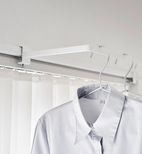 collex「【tower】 室内物干ハンガー 奥行ワイド」|その他|ホワイト