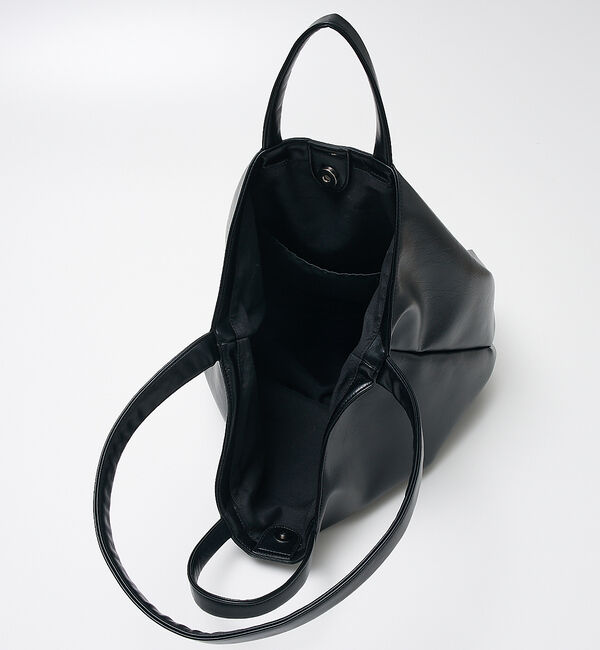 collex「2WAY底マチワイド レザーライクワンショルダーバッグ」|ショルダー・メッセンジャー|