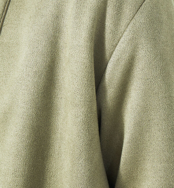 ABAHOUSE「【アンサンブル対応】ネオスエード ボタンレス カーディガン」|カーディガン|