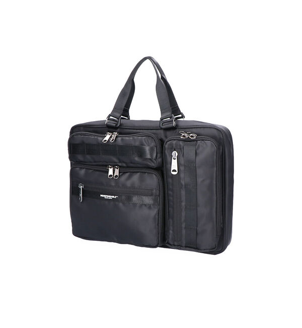 ABAHOUSE「【INDISPENSABLE / インディスペンサブル】IDP LAPTOP C」|ショルダー・メッセンジャー|ブラック