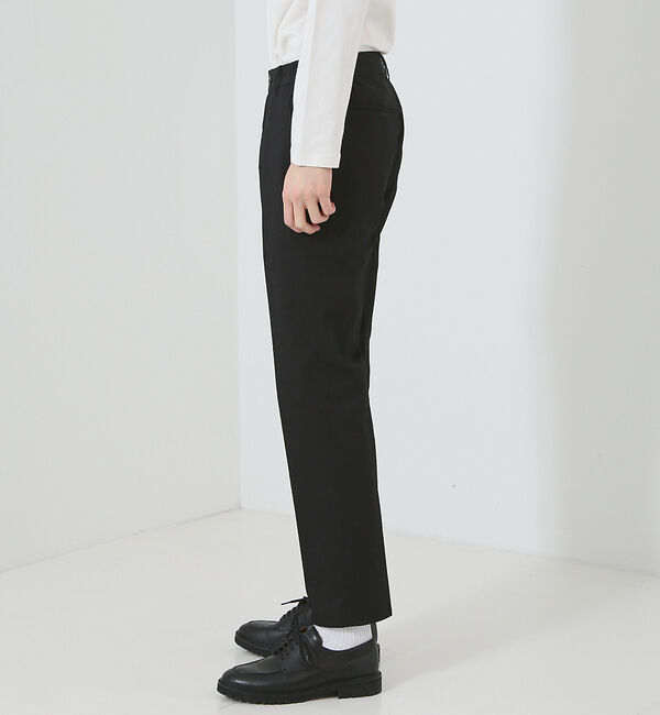 ABAHOUSE「【多機能/シェルタリングドライ】リネン混 イージー スラックス」|スラックス|