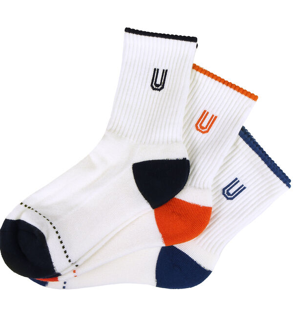 ABAHOUSE「3Pソックス UOロゴ シリーズ」|ソックス|