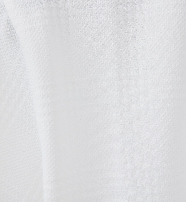 ABAHOUSE「【チェック柄】ジャガード Vネック 半袖 Tシャツ」|Tシャツ・カットソー|