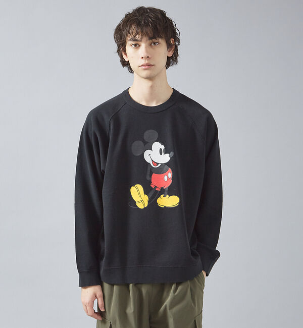 ABAHOUSE「【PENNYS / ペニーズ】PENNEY'S &times; MICKEY MOUSE/ぺ」|Tシャツ・カットソー|ブラック系その他1
