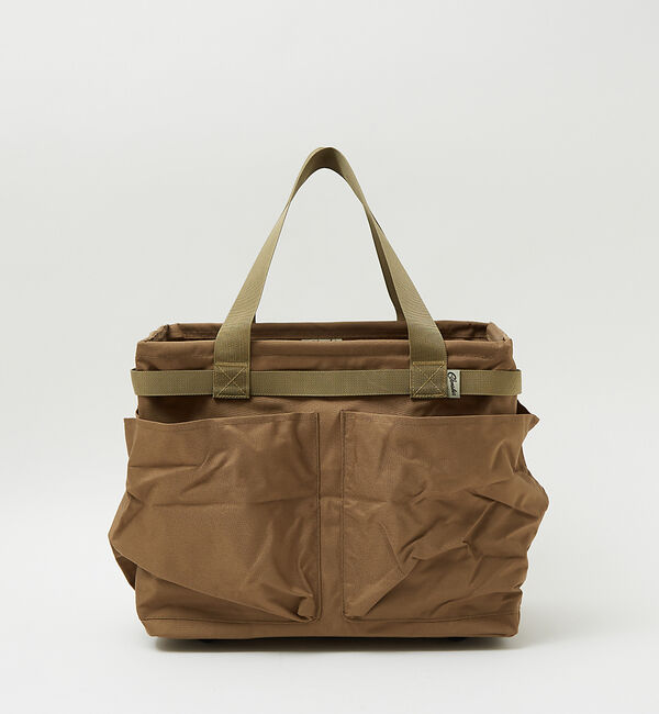 ABAHOUSE「【COBMASTER/コブマスター 】FOLDING BASKET_7231」|トートバッグ|ライトブラウン