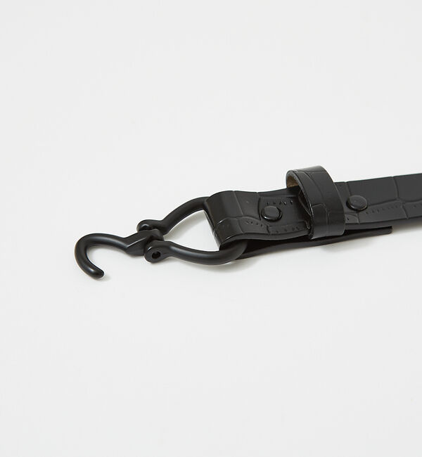 ABAHOUSE「Leather Hook Belt /ピックベルト/ユニセックス」|ベルト|