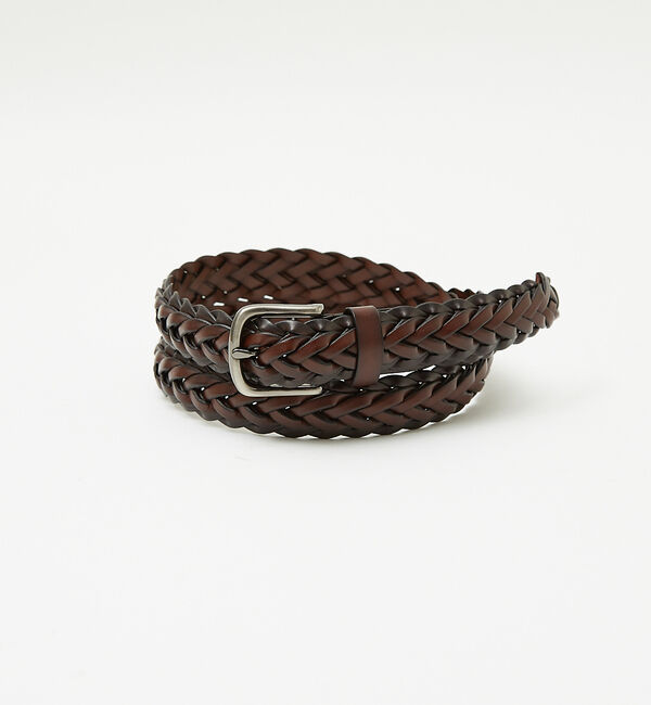 ABAHOUSE「グラデーション メッシュベルト」|ベルト|ブラウン