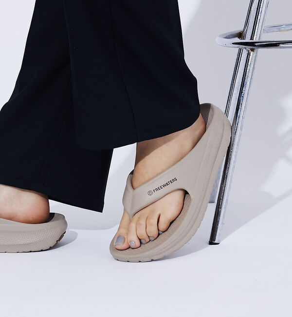 ABAHOUSE「【FREEWATERS/フリーウォーターズ】Cloud9 Maxx/ クラウド9」|サンダル|ベージュ