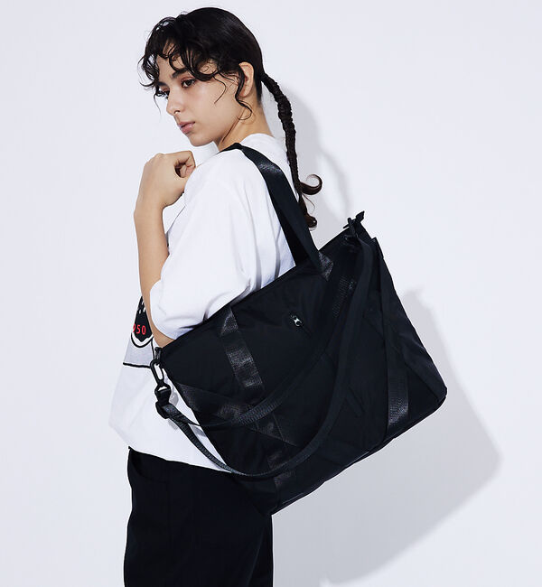 ABAHOUSE「【NoiR/ノアール】：Anchortote N25001/トートバッグ【WEB」|トートバッグ|ブラック